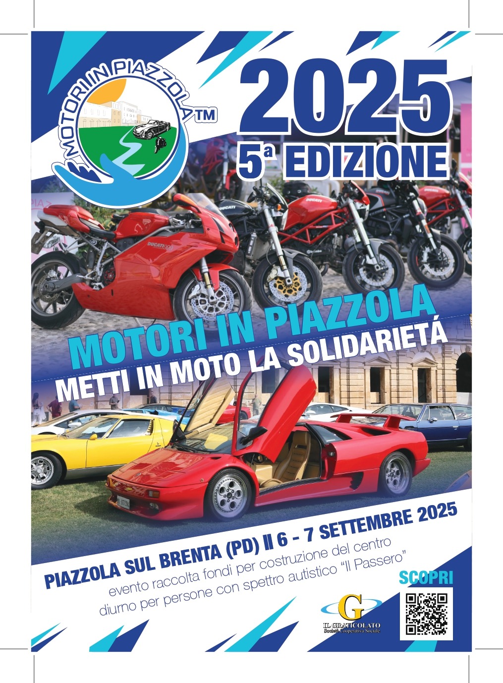 Motori in Piazzola 6 e 7 Settembre 2025