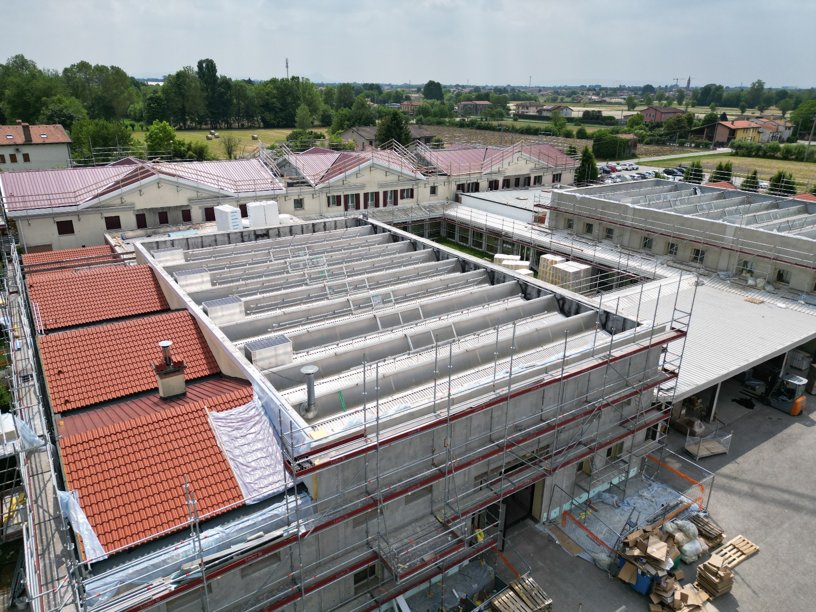 Proseguono i lavori di efficientamento energetico del Centro Paolo VI