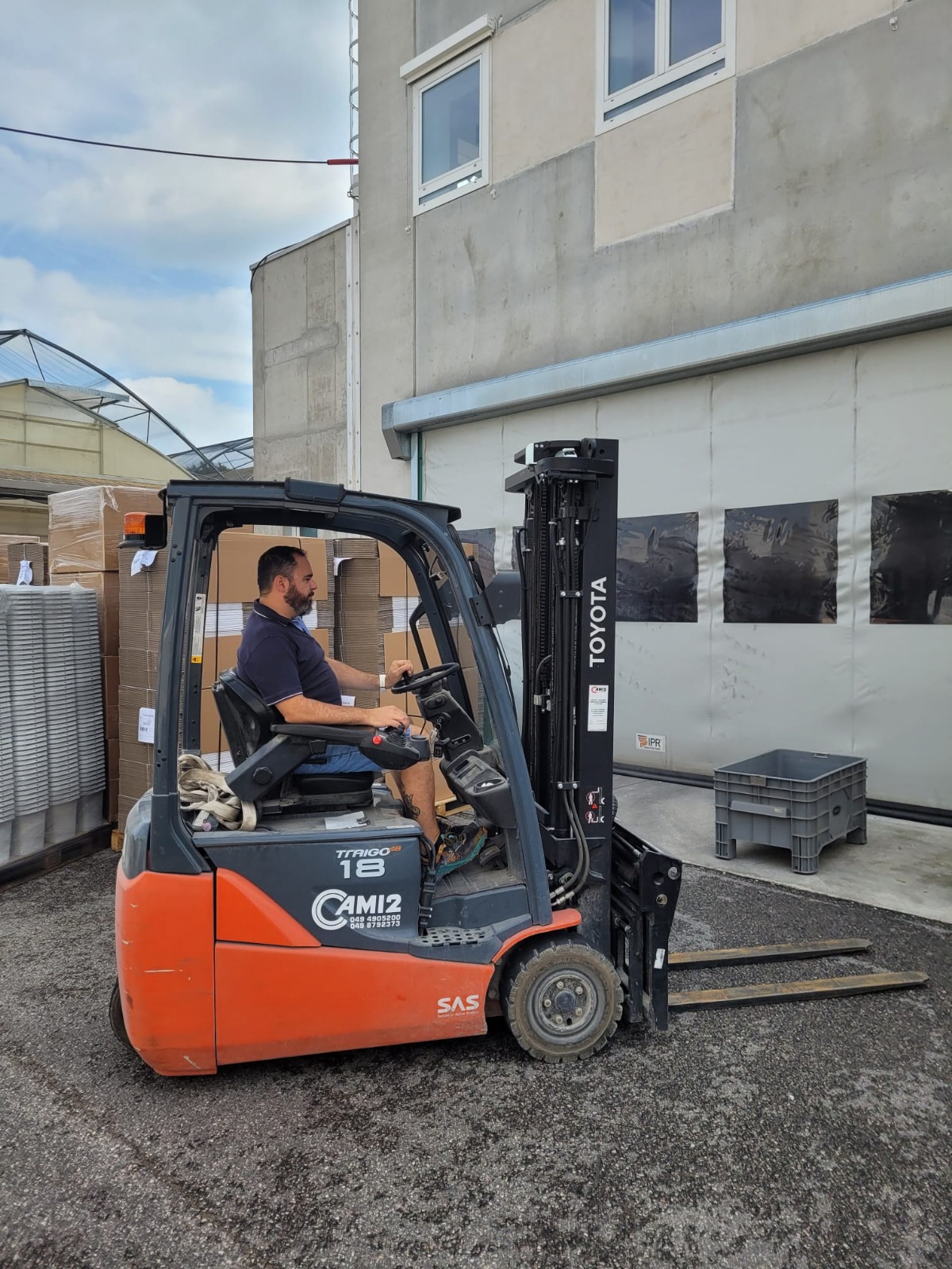 Provetti mulettisti crescono (e si prendono il patentino) Provetti mulettisti crescono (e si prendono il patentino)