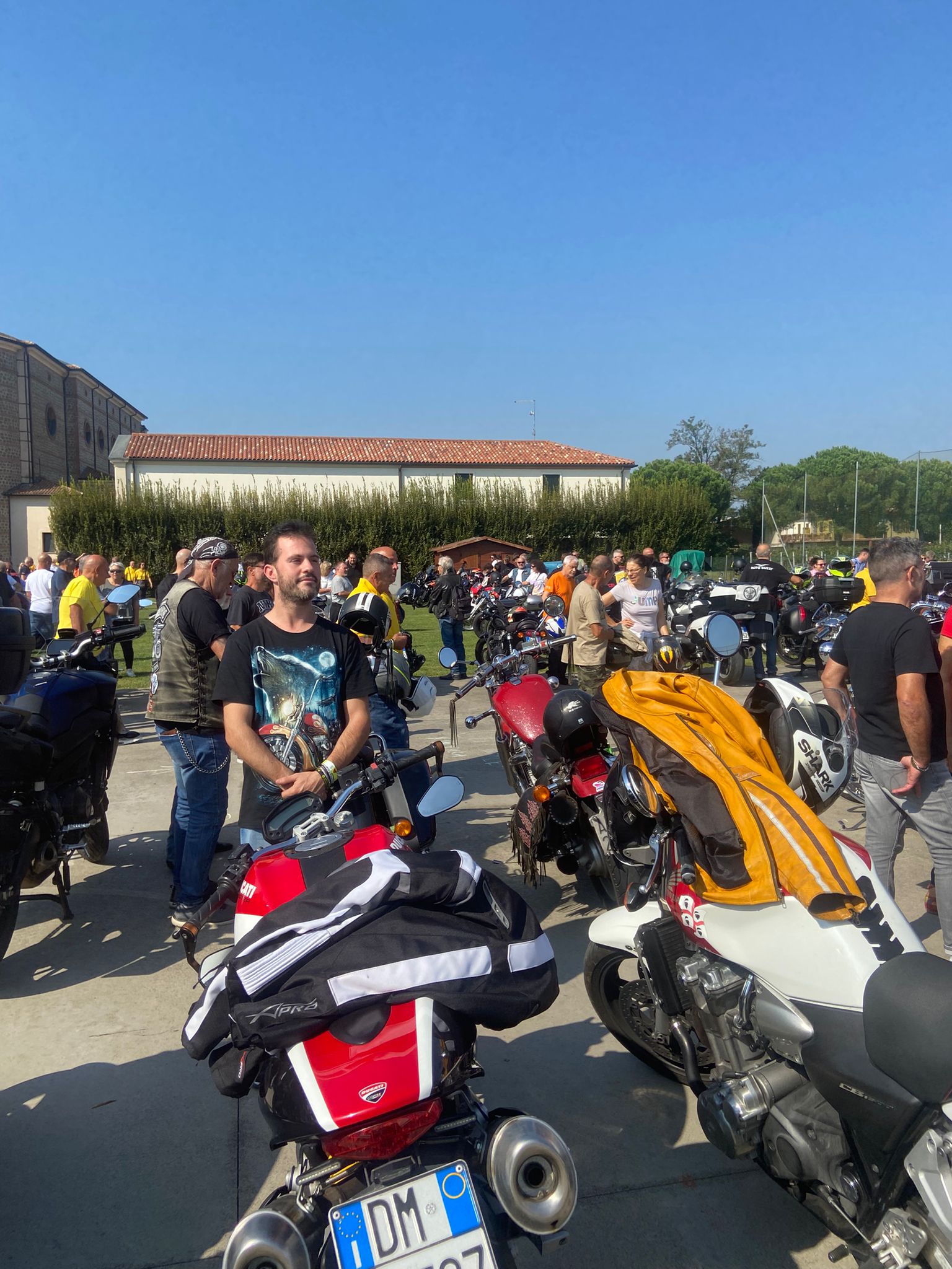 Gli amici bikers di Busiago tornano anche quest'anno al Centro Paolo VI